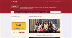 Desktop Screenshot of mcas-arabic.com